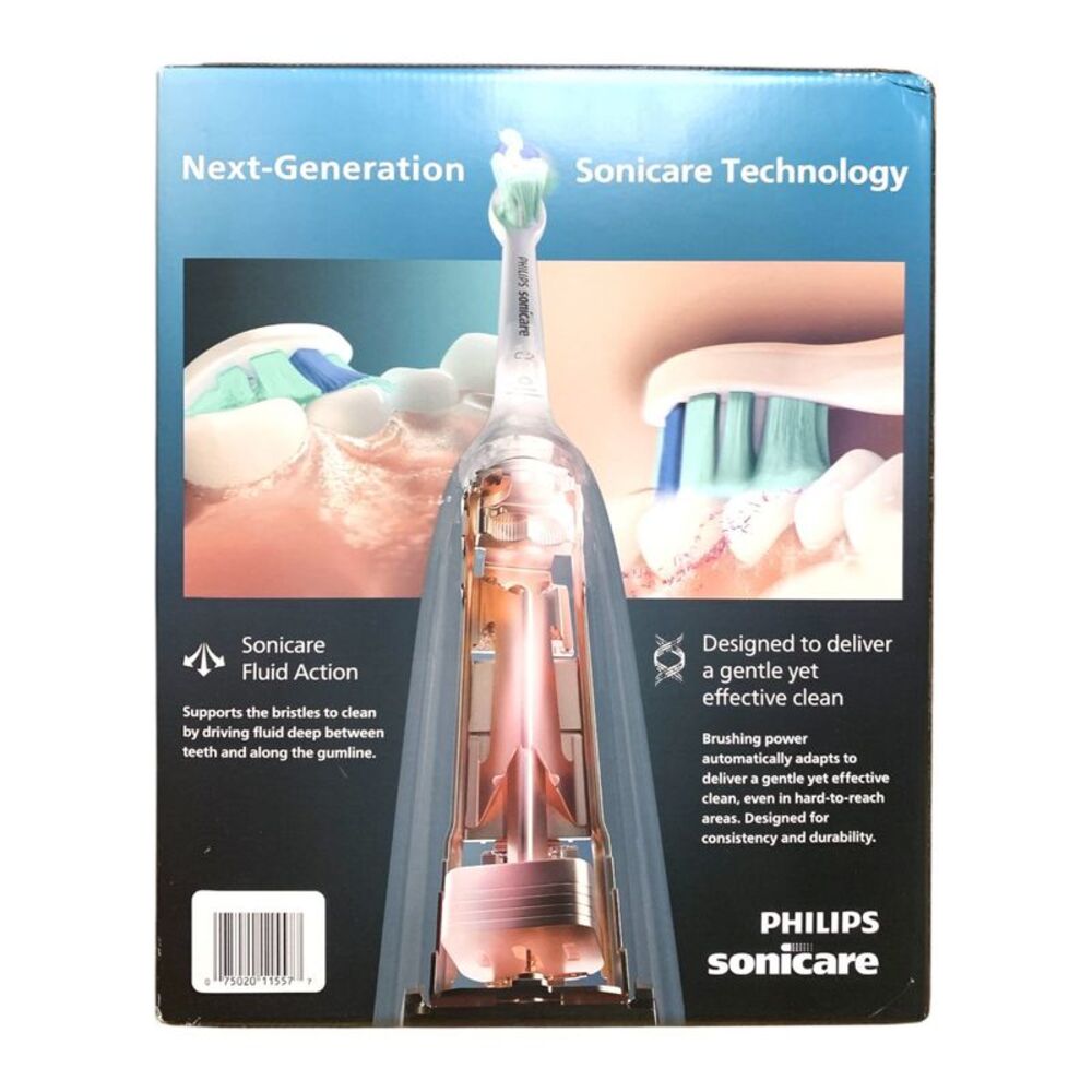 Philips Sonicare Total Clean Rechargeable Toothbrush, 2 pack Bundle, White - Picture 2 of 3